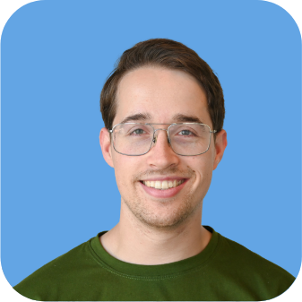 Portretfoto van Nick, lid van de mediëntenraad.